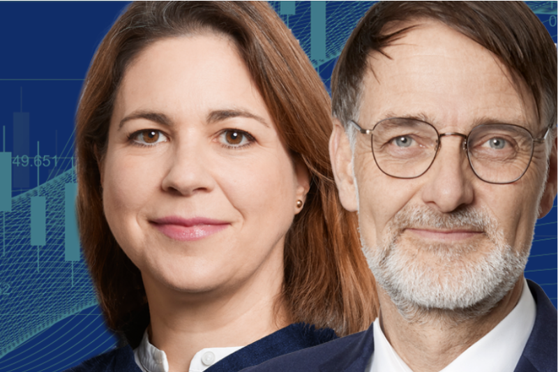 Helen Windischbauer und Thomas Kruse, Experten für ETFs und Finanzmärkte