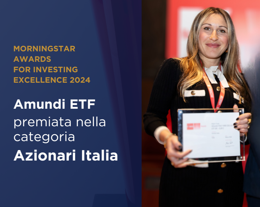 Amundi ETF remporte un prix durant le Morningstar award for investing excellence 2024