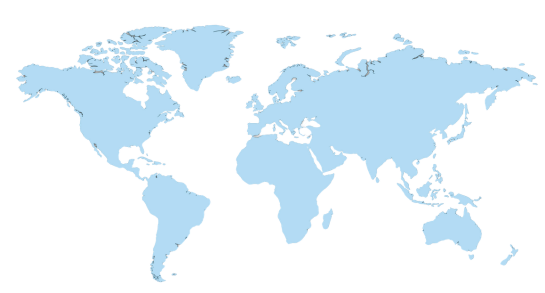 world map